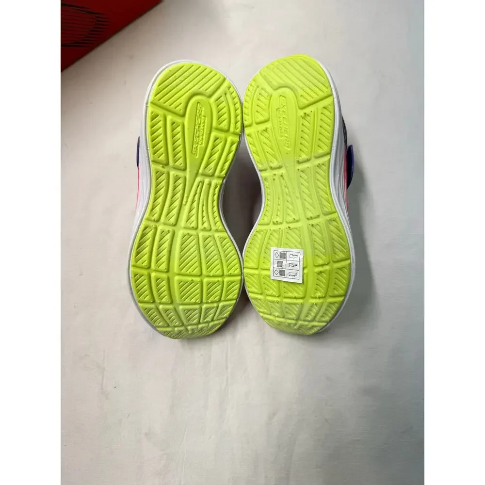 SKECHERS KIDS Go-Run Accelerate -Glitter Soul 303898L girls sneakers size 12 NWT